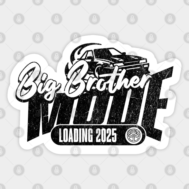 New Big Brother Mode Loading 2025 Love Racing Car Fan Sticker by Yesteeyear